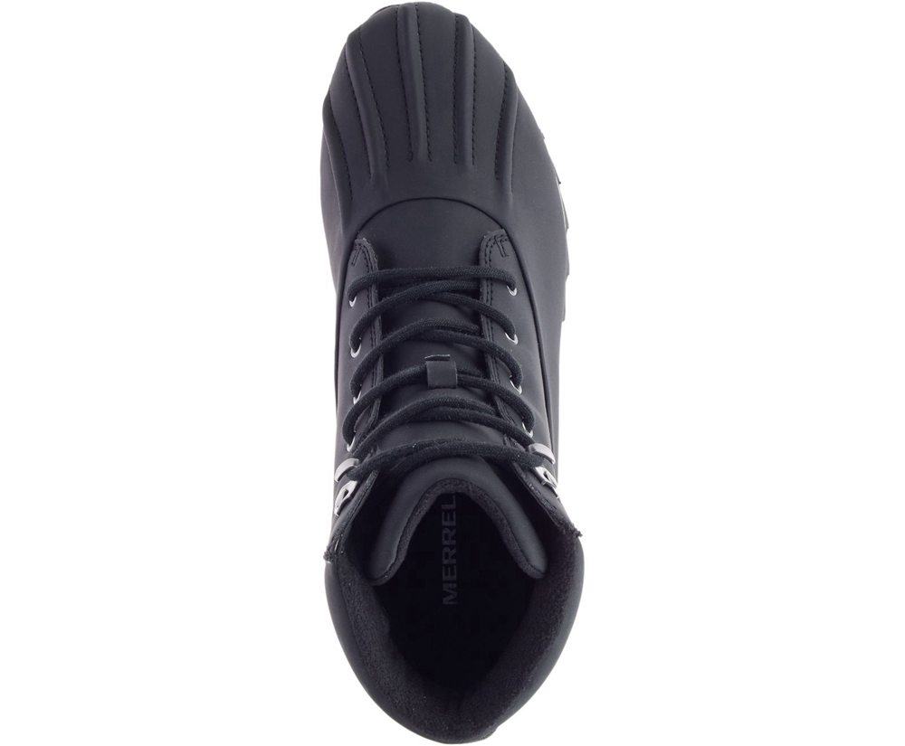 Botas Homem - Merrell Alpine Brevig Polar Waterproof - Pretas - DWQ493862